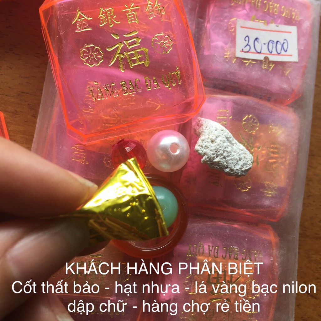 [HÀNG NHỰA lưu ý] Cốt bát hương thất bảo - hàng chợ