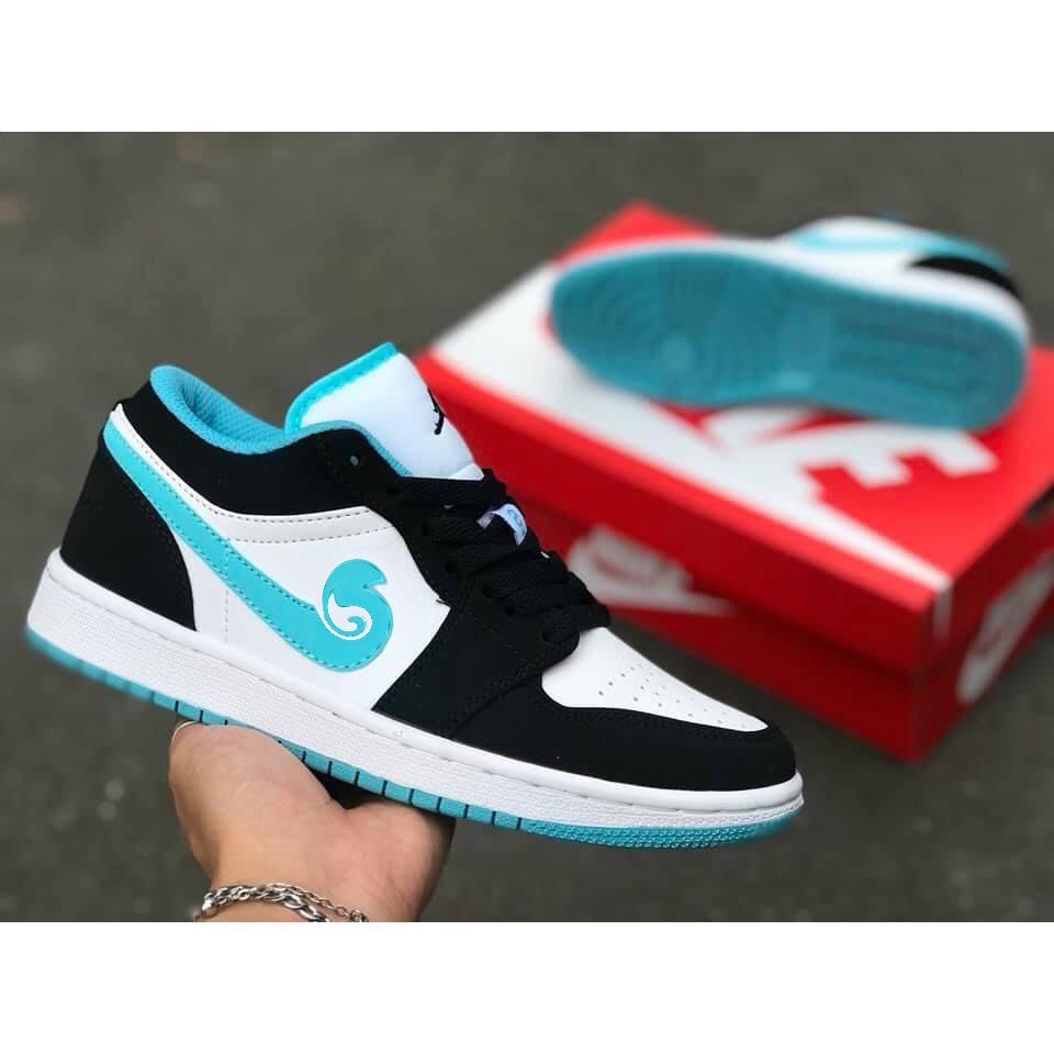 Giày Sneaker JD Cổ Thấp Nam Nữ, Giày JD Xanh Ngọc Hàng Đẹp Full Box