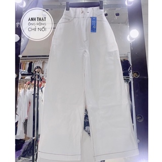 Quần ống xuông chất kaki dù