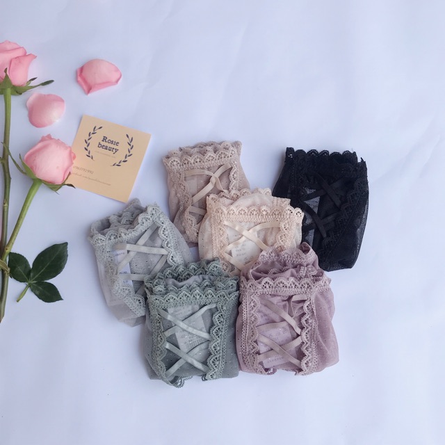 [CÓ CHỌN MÀUQuần lót nữ, quần lót ren đan Canava dây sexy quyến rũ QRL083 | BigBuy360 - bigbuy360.vn