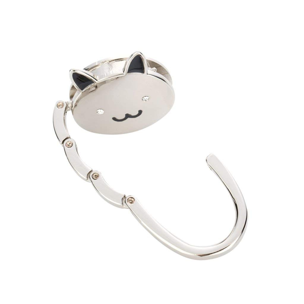 Purse Bag Cat Style Foldable Hanger Handbag Table Hook Holder