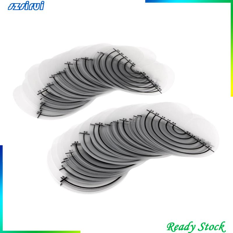 Set 50 Tấm Nhựa Hỗ Trợ Nối Tóc