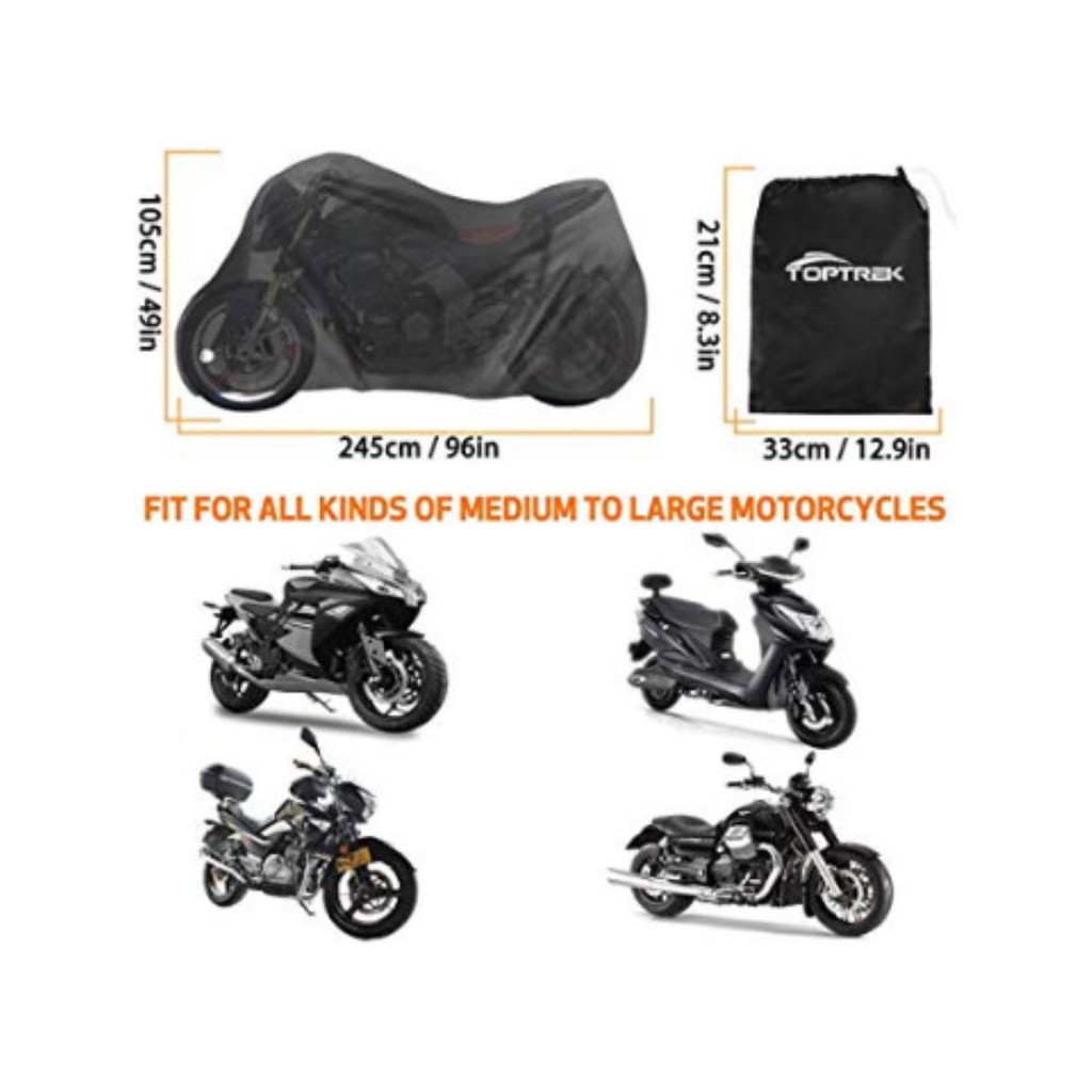 Áo Trùm Xe Đạp / Xe Máy / Motor T028