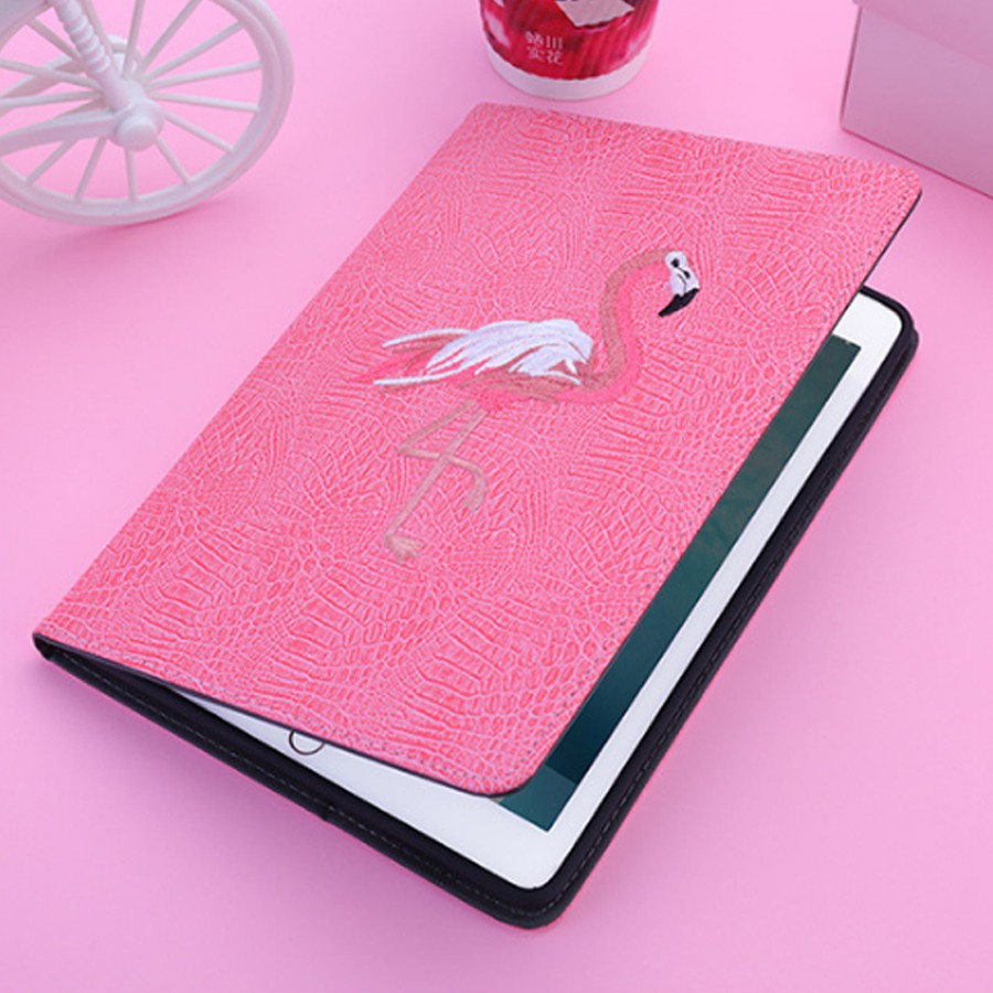 [Viền Silicone] Bao Da iPad,Ốp iPad Chim Hồng Hạc (S21) | BigBuy360 - bigbuy360.vn