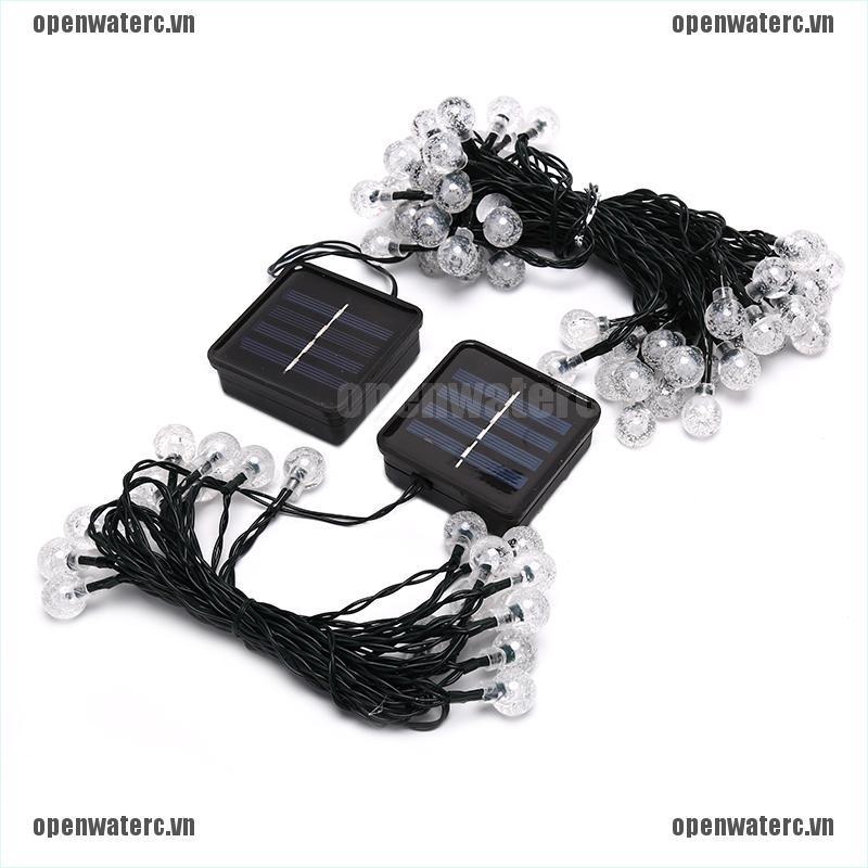 Dây Đèn Led Trang Trí Sân Vườn Dùng Năng Lượng Mặt Trời Xinh Xắn