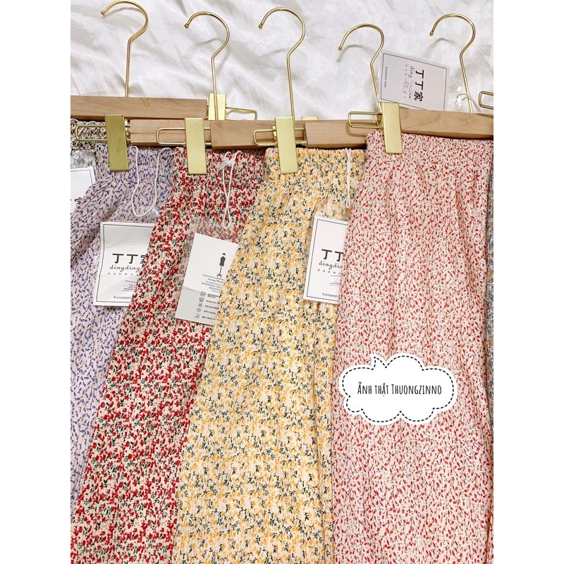 [Ảnh thật/Video] Chân Váy Hoa Nhí Mẫu Mới Dáng Dài Li Nhỏ , Hoa Nhí Ulzzang Có Lót Bên Trong Hàng Quảng Châu Mềm Minh | BigBuy360 - bigbuy360.vn