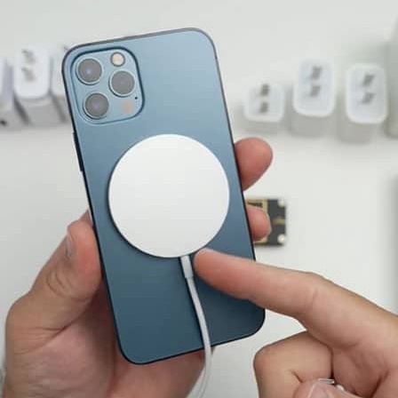 Sạc Không Dây MagSafe SVFshop Hỗ Trợ Sạc Nhanh,Tăng Lực Hút Cho Các Dòng ĐT ip/SamSung/Xiaomi