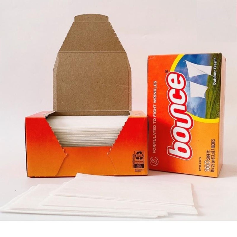 Giấy thơm quần áo Bounce của mỹ có tách lẻ giúp lưu hương lâu trên quần áo, loại bỏ ẩm mốc và côn trùng BeeJoo