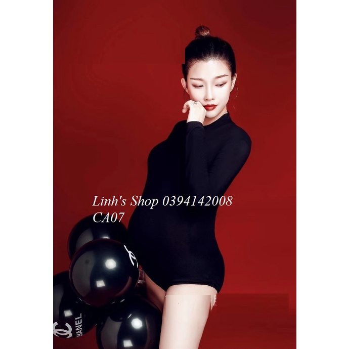 CÓ SẴN Đầm Bầu Váy Bầu Chụp Ảnh Nghệ Thuật Ôm Body Sang Chảnh CA05