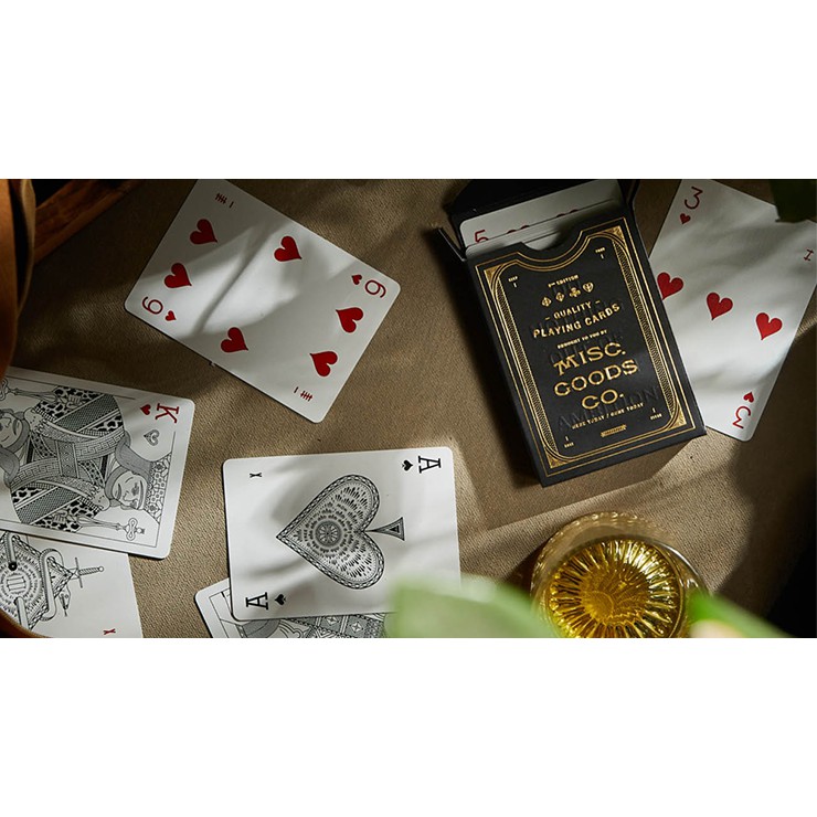 Bài ảo thuật Mỹ cao cấp: Black Playing Cards