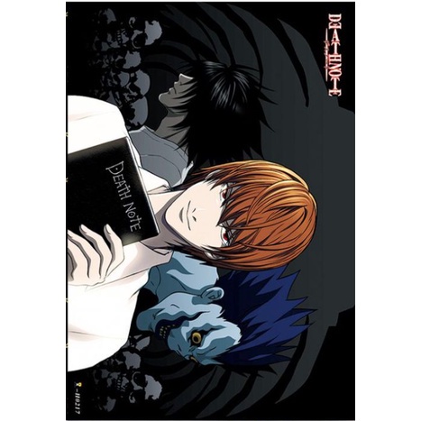 Bộ 8 Tấm Áp Phích Hoạt Hình Death Note Chất Lượng Cao