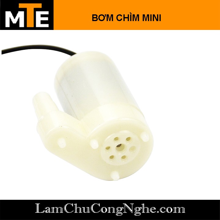 Động cơ bơm chìm mini 3-6VDC lưu lượng 1,2L -1,6L / phút