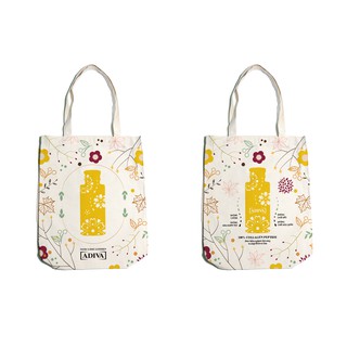 1 Túi Tote ADIVA Vải Canvas Xinh Xắn
