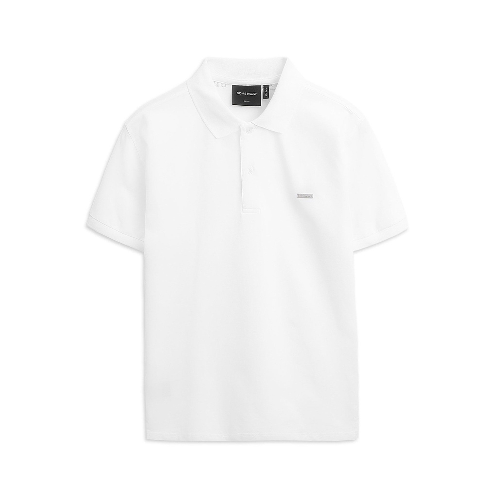 Áo Polo Nam , BW Embroidered Back , Chất Thun Cotton Dày Dặn Co Giãn , PL002875,SOMEHOW