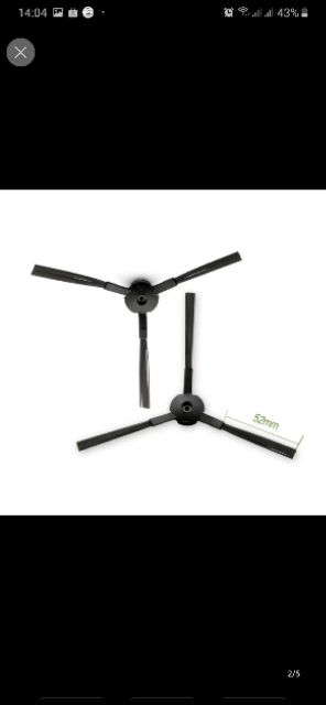 Phụ kiện robot hút bụi lau nhà Deebot DL33. Khách hàng chọn từng loại phụ kiện theo nhu cầu.