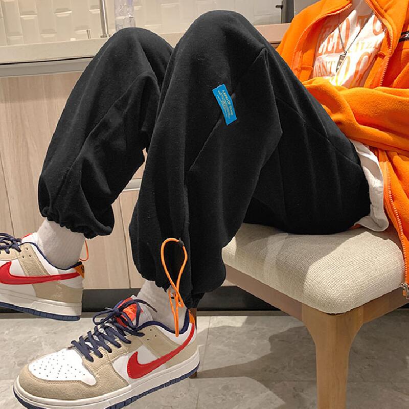 Quần thể thao ống rộng thoải mái thời trang Hàn Quốc cho nam size M-2XL