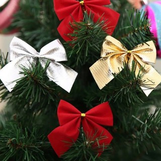 12 nơ trang trí cây thông Noel, Giáng Sinh 🎀🎄🎀🎄