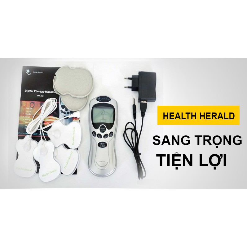 Máy Trị Liệu 4 Miếng Dán Health Herald