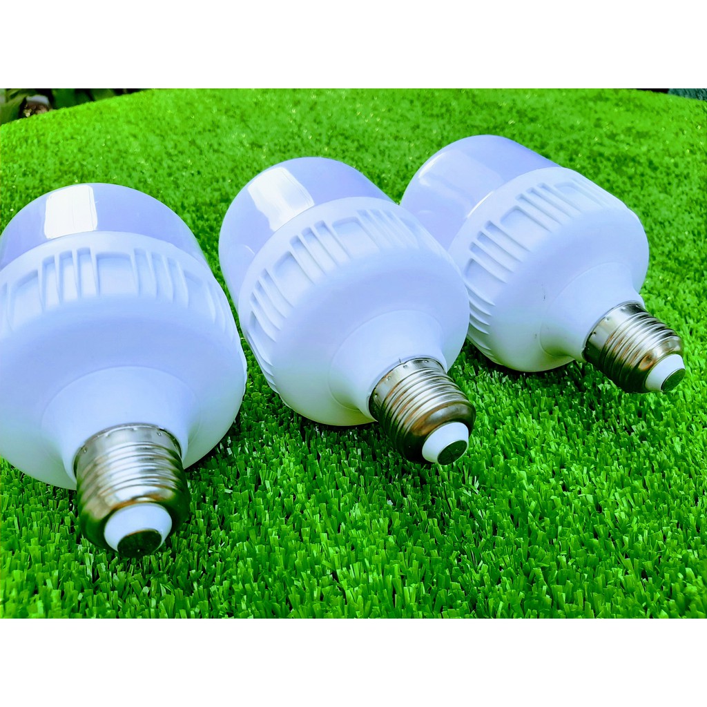 Combo 3 Bóng Đèn Led Búp Trụ 20W Ánh Sáng Trắng Tiết Kiệm Điện