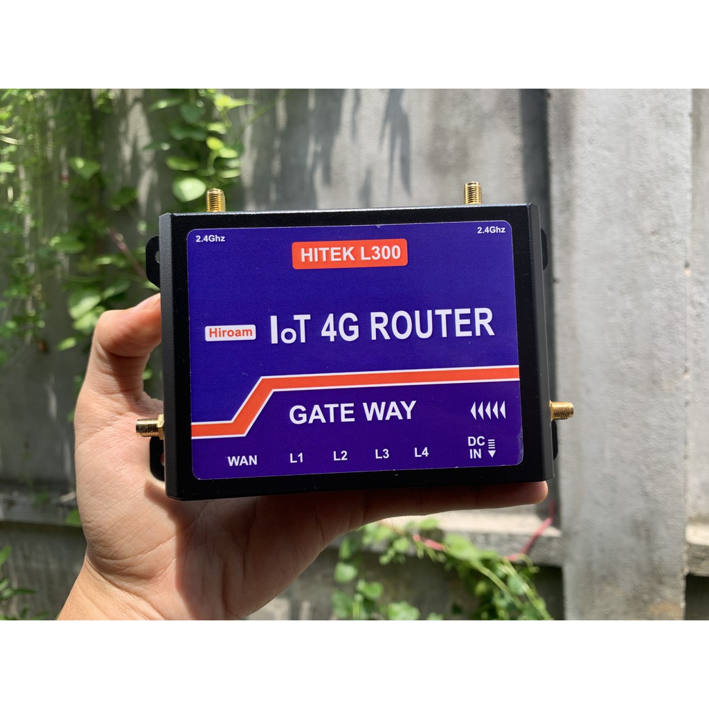 [ẢNH THẬT] Bộ phát Wifi 4G Công nghiệp Hitek L300 chịu tải tốt thay thế aptek l300 | WebRaoVat - webraovat.net.vn