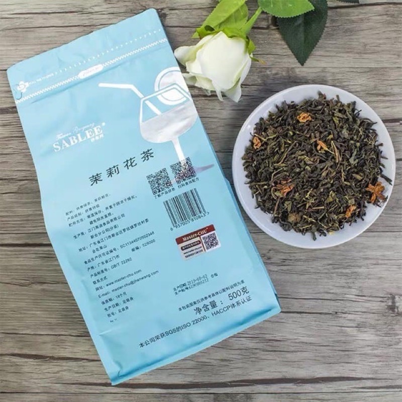 Trà xanh nhài đặc biệt Sablee gói 500g
