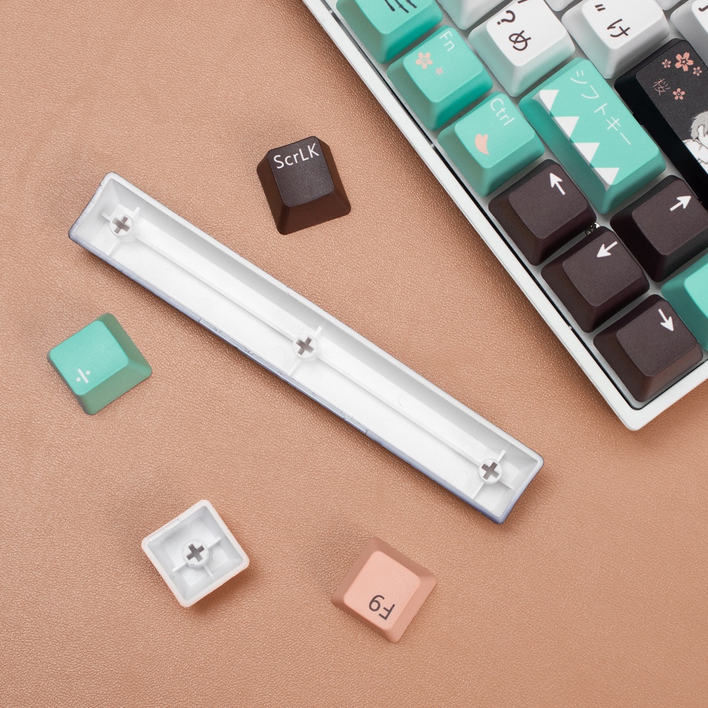 Bộ Phím Rời PBT 122 Phím Cho Bàn Phím Cơ YD60M XD64 GK61