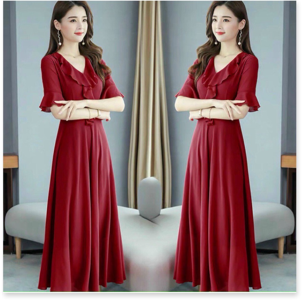 ĐẦM VOAN DỰ TIỆC NỮ SIÊU SANG CHO CÁC NÀNG KOKO MI STORE