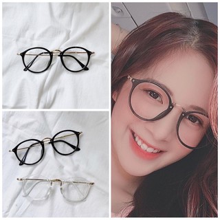 [Rẻ Vô Địch] Gọng kính mắt mèo Jolie Eyewear thời trang cao cấp form tròn best seller 38807 chống ánh sáng xanh, UV400