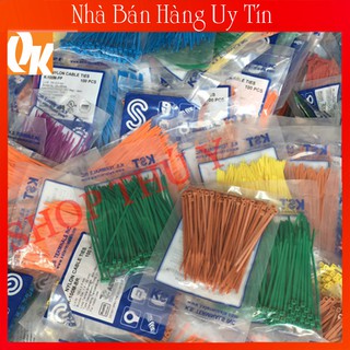 Dây rút chân gà nhiều màu mỗi bịt 100 sợi