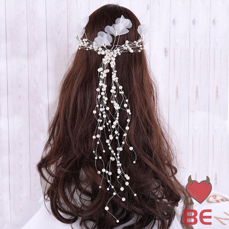YADORNOS Băng đô hoa cài tóc cô dâu tuyệt đẹp