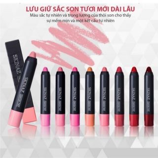 Son môi bút chì skinaz crayon tint cao cấp hàn quốc