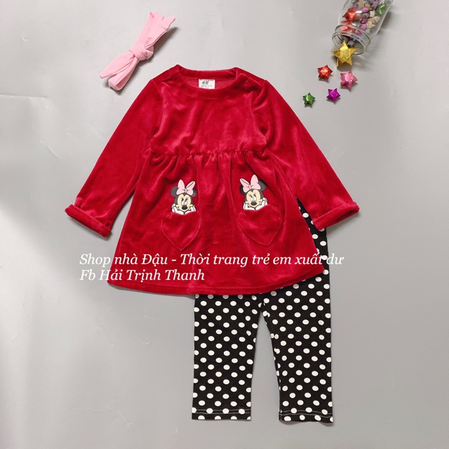 Set bộ 3 chi tiết bé gái