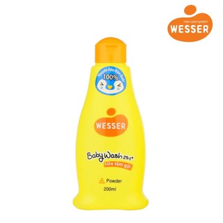 Sữa tắm gội Wesser 2in1 hương phấn 200ml