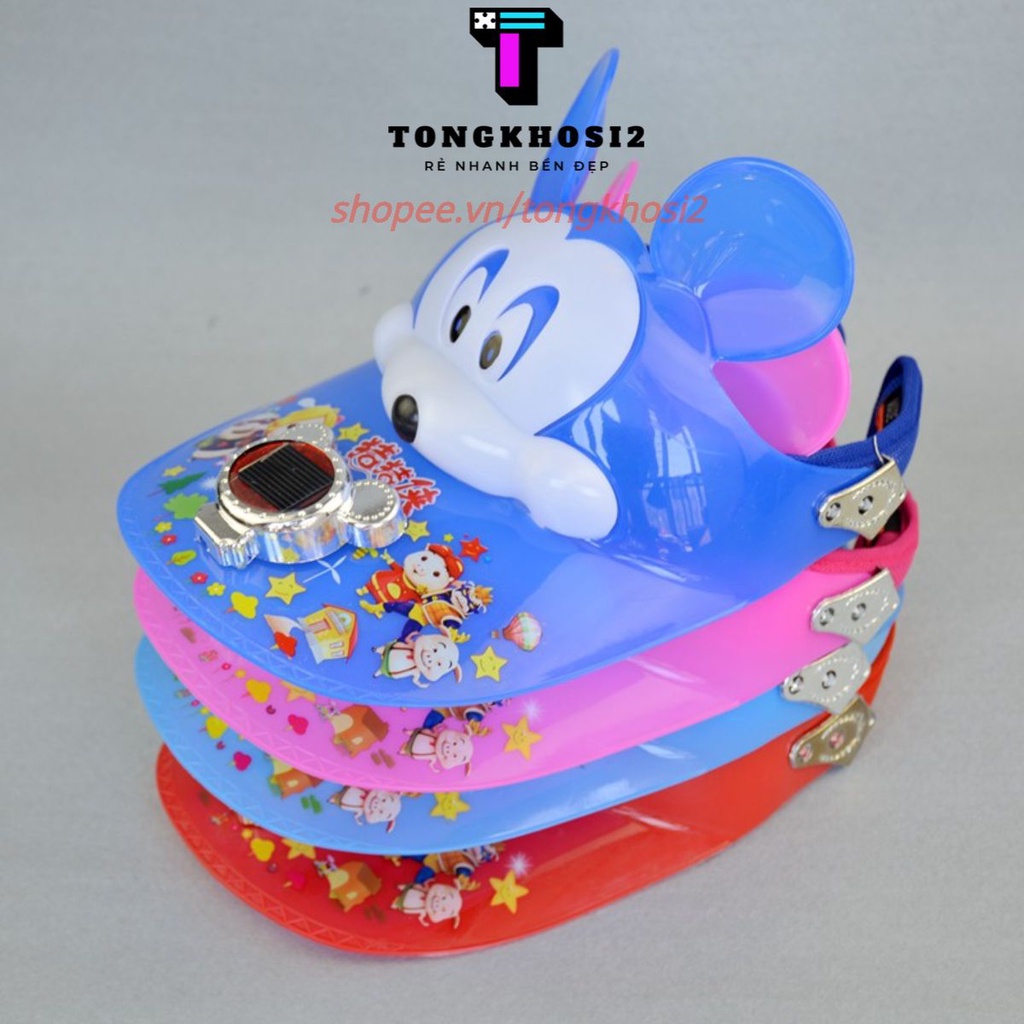 Sale Mũ lưỡi trai gắn quạt năng lượng mặt trời cho bé Hot