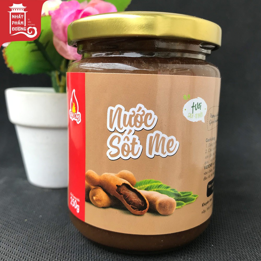 Combo nước sốt me 250g + chai nước tương chấm thịt nướng, chai nước chấm hải sản muối ớt xanh 120g