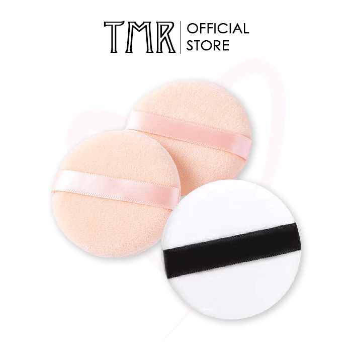 Bông trang điểm TMR chất liệu cotton cao cấp, có đệm khí cực kỳ mềm mại đánh phấn nền/phấn phủ