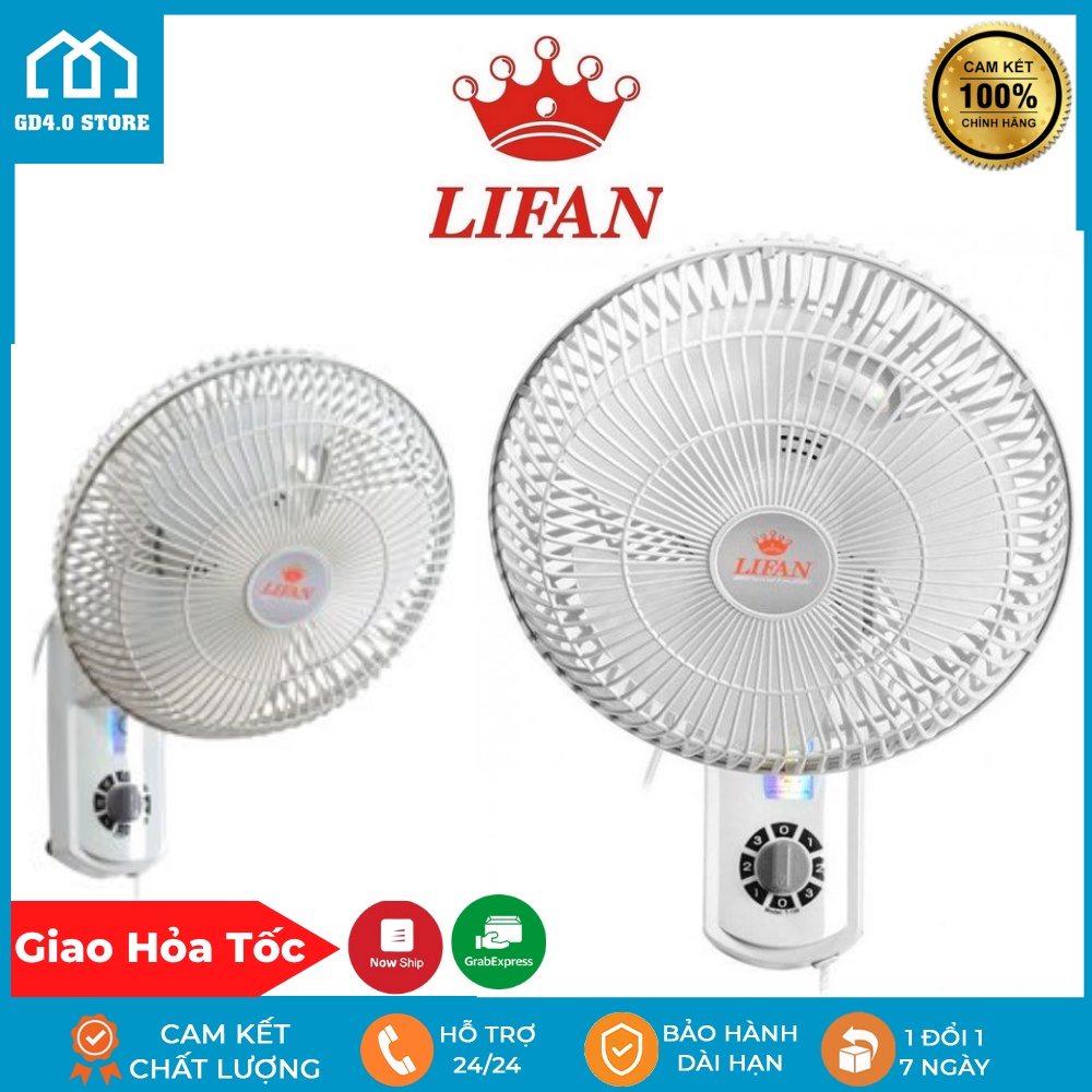 Quạt Treo Tường Tiết Kiệm Diện Tích LIFAN T-109 Mini Ba Tốc Độ - Thích Hợp Ở Các Không Gian Nhỏ Hẹp