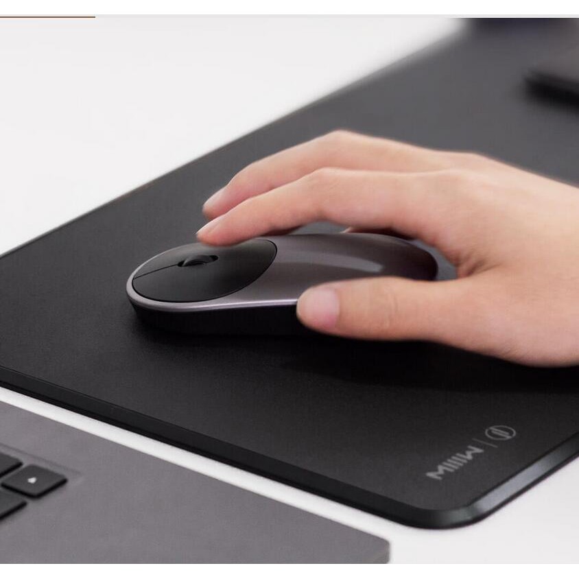 Bàn Rê Chuột XIAOMI Rice wireless charging mouse pad Kiêm Đế Sạc Không Dây