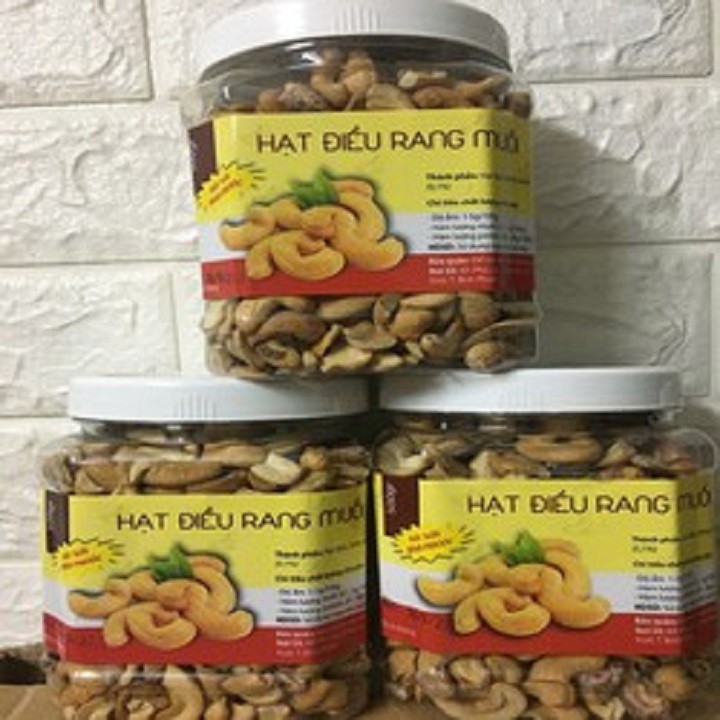 1kg hạt điều rang muối vỡ vụn