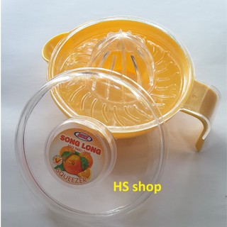 Vắt cam nhựa Song Long (Vàng) Hàng Việt Nam chất lượng cao - Bền, đẹp, tiện dụng - NPP HS shop