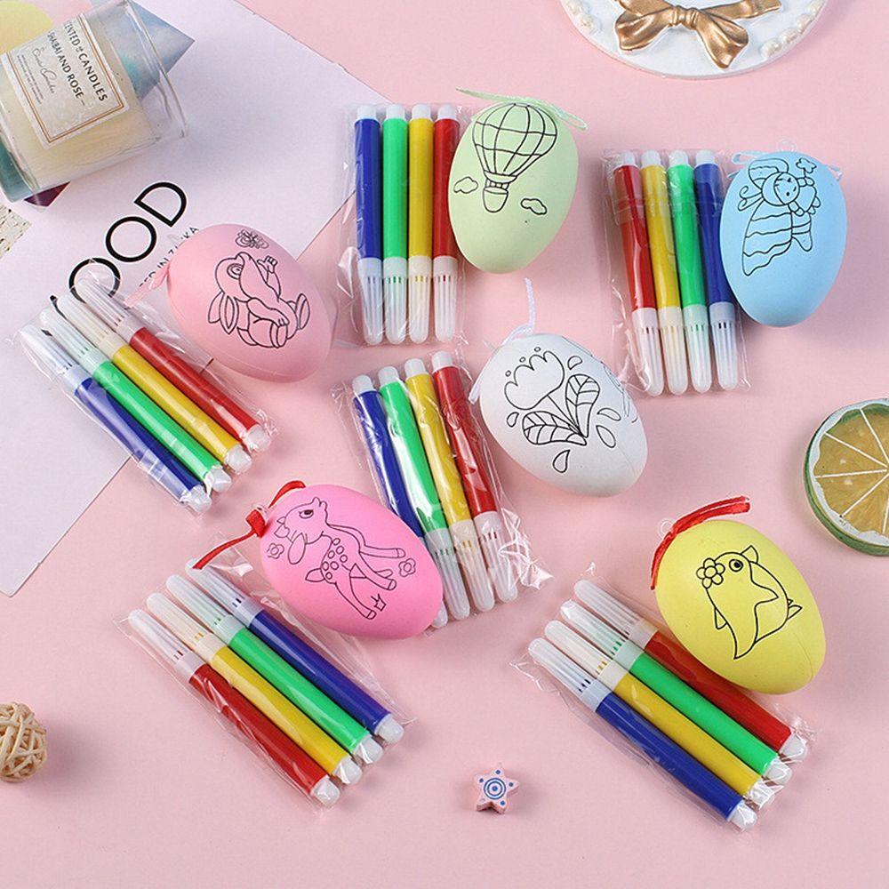 Set 5 Trứng Phục Sinh Hình Thỏ / Chim Dễ Thương Dùng Trang Trí DIY