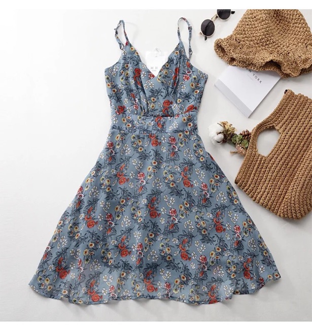 Đầm hai dây nữ