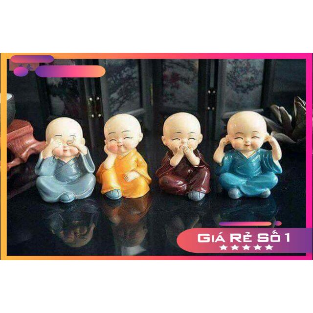 [ SIÊU KHUYẾN MẠI ] Set 4 tượng phật phong thủy.