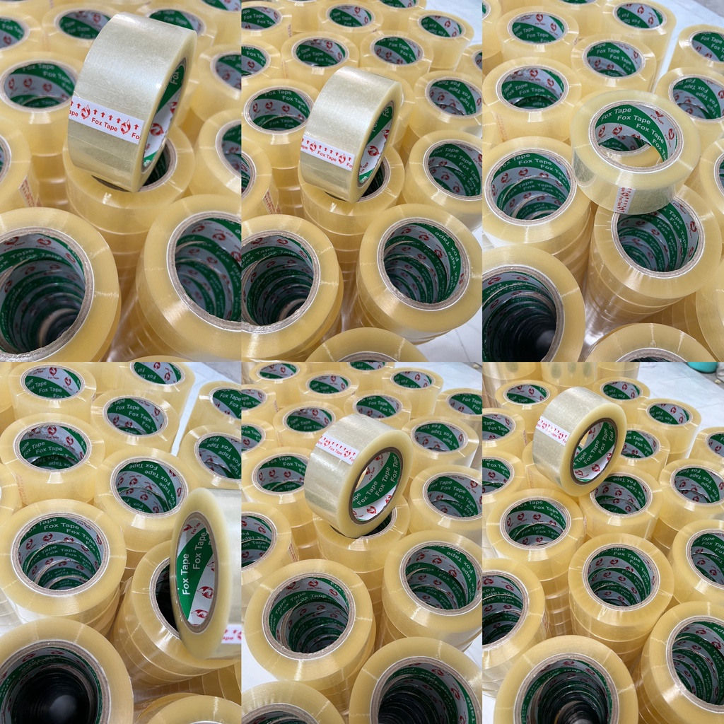 Băng Keo Đóng Hàng 1kg2/ cây 6 cuộn 100Y Siêu Dày Siêu Dính