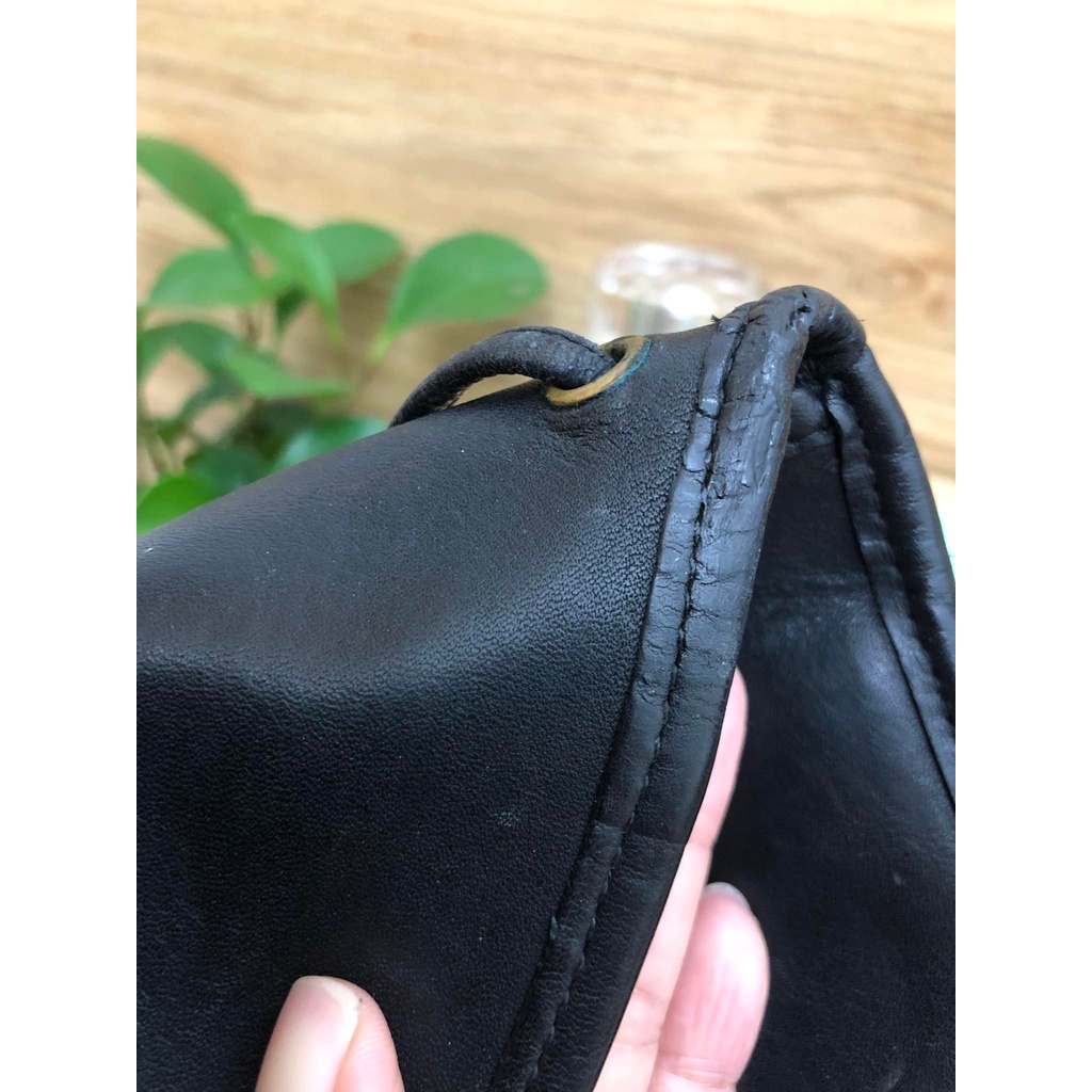 Túi đeo chéo mini hiệu Coach da thật, đã qua sử dụng