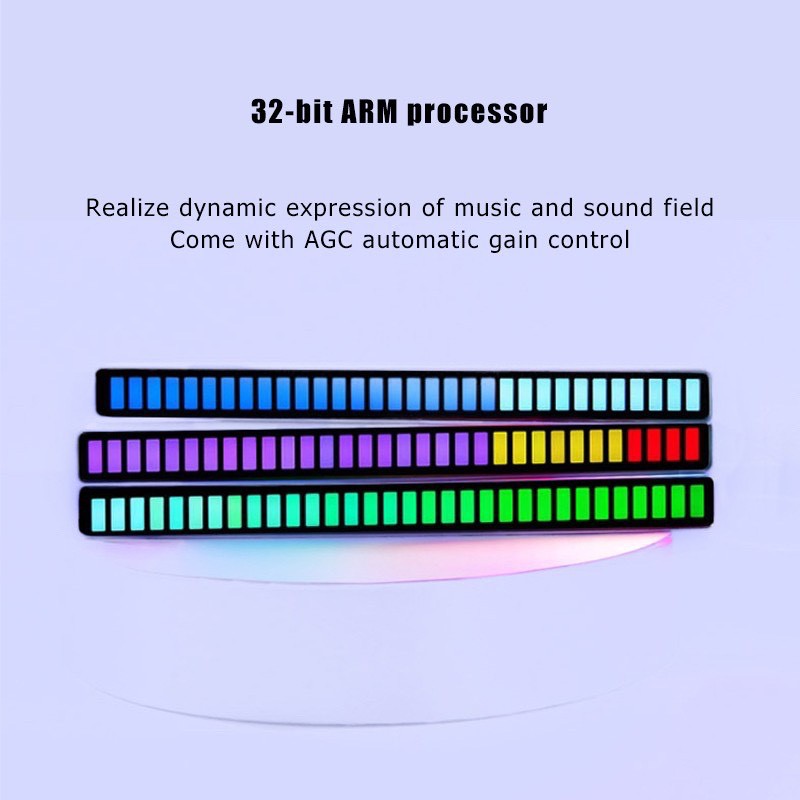 Thanh Led RGB Hiệu Ứng Màu Sắc Led Nháy Theo Nhạc Breo Market 32 Bit ARM Processor Eleks Maker