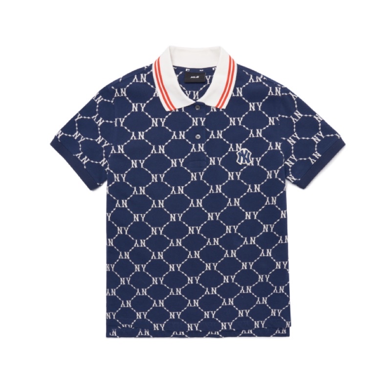 Áo Polo MLB Xanh Navy Full Tag Mẫu Mới Siêu Phẩm