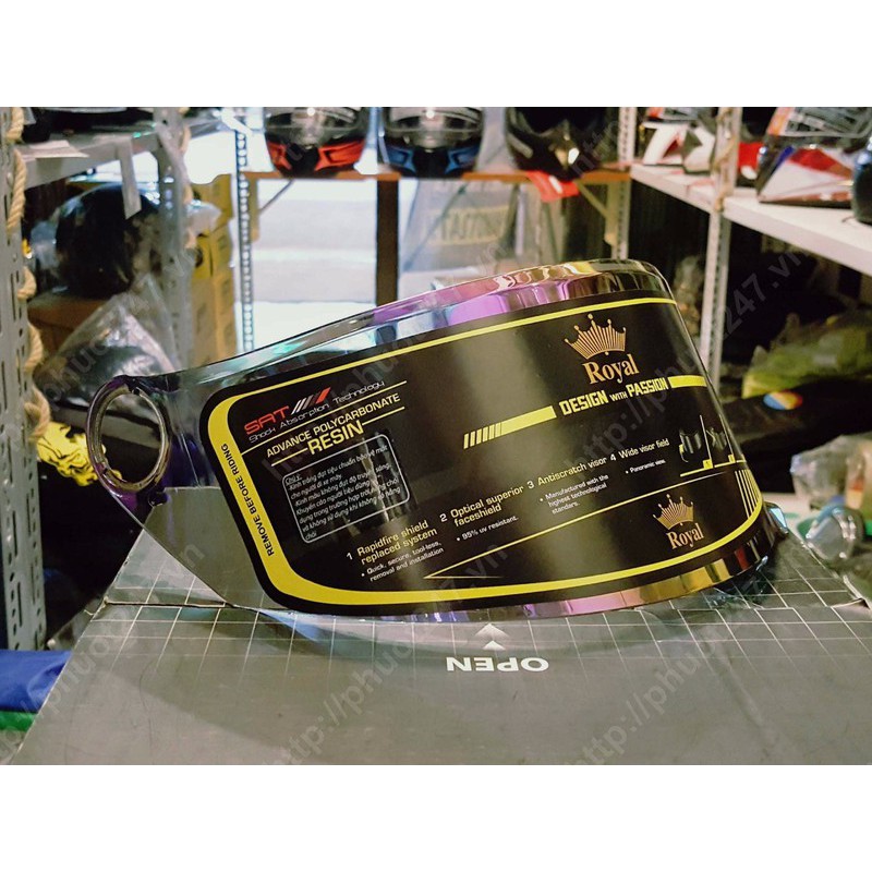 Kính gắn mũ agu và M136