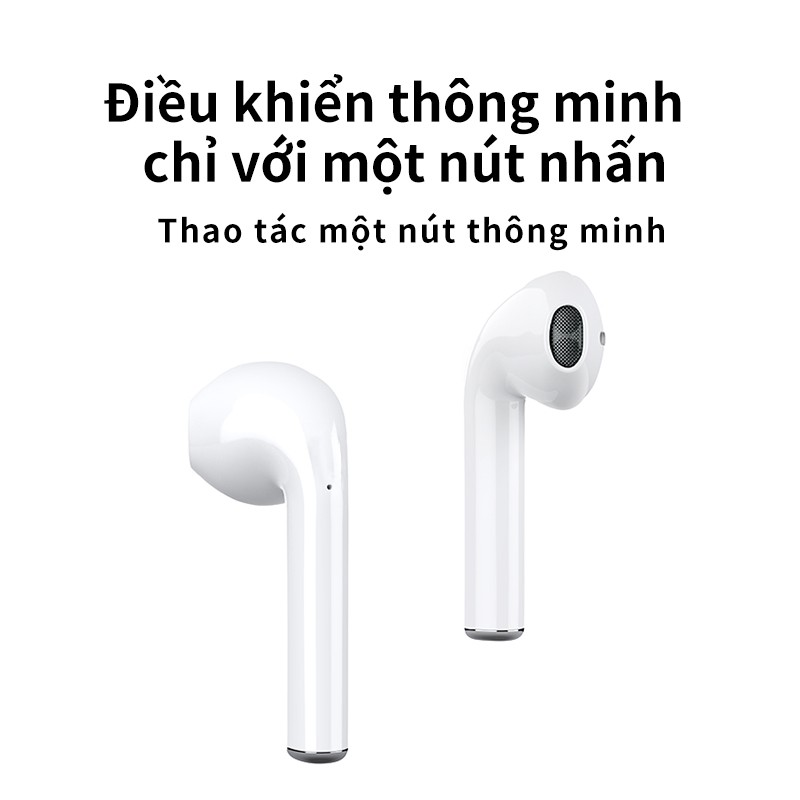 Tai nghe Bluetooth i12 KL Hỗ Trợ Mọi Dòng Máy , Tai Nghe Bluetooth Mini, TWS Bản Nâng Cấp Chip 5.0 sành điệu