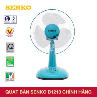 Quạt bàn b3 senko b1213 chính hãng bảo hành 24 tháng